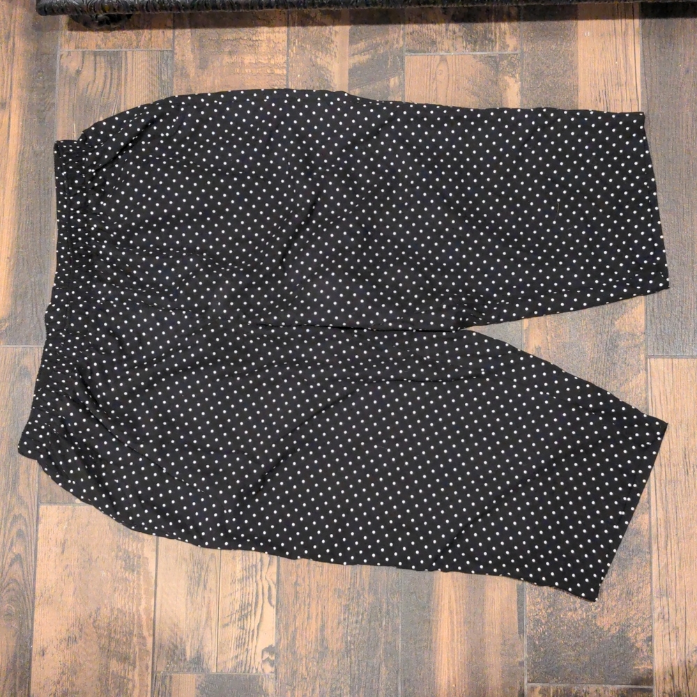 Retro Polkadot Crop Pants